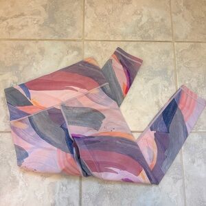 Athleta Abstract Patterned Leggings